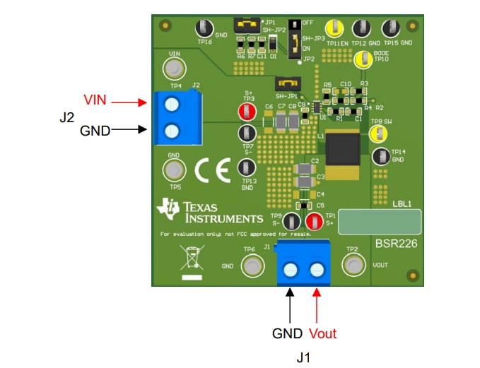 Texas Instruments TPS563300EVM Evaluation Module